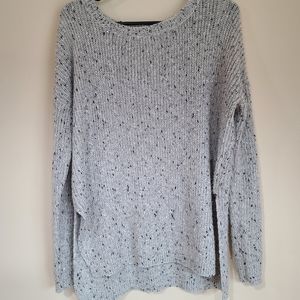 Gray Speckled Sweater